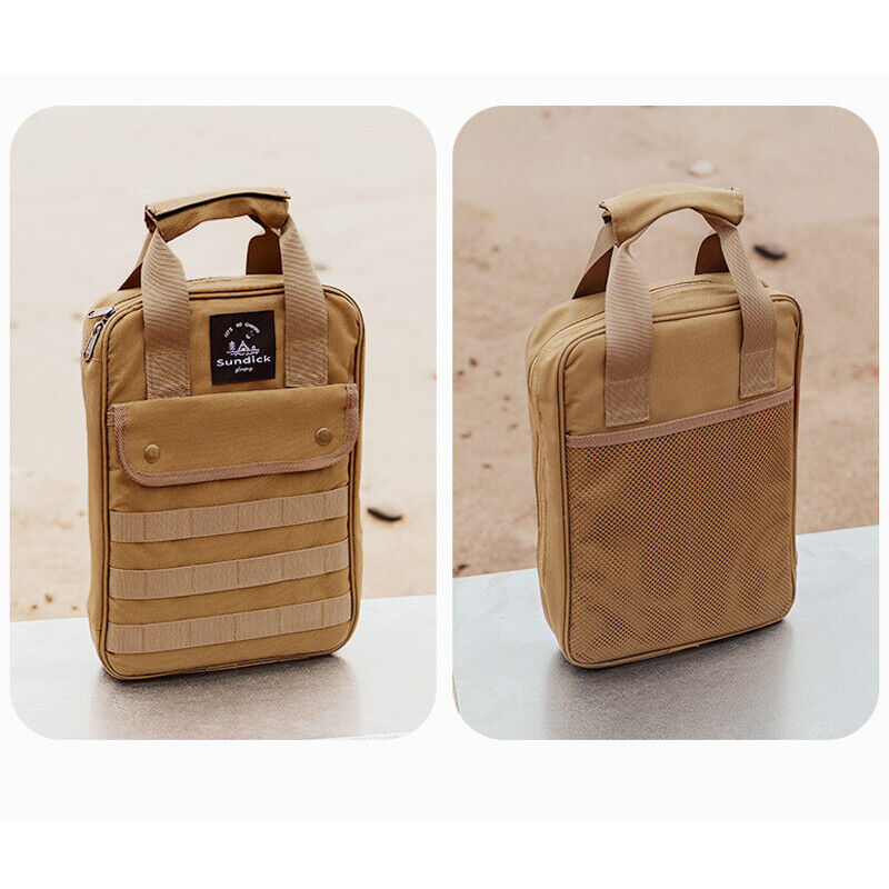 Outdoor Camping Cookware Storage Bag Picnic Tools Scissors Organizer Handbag New