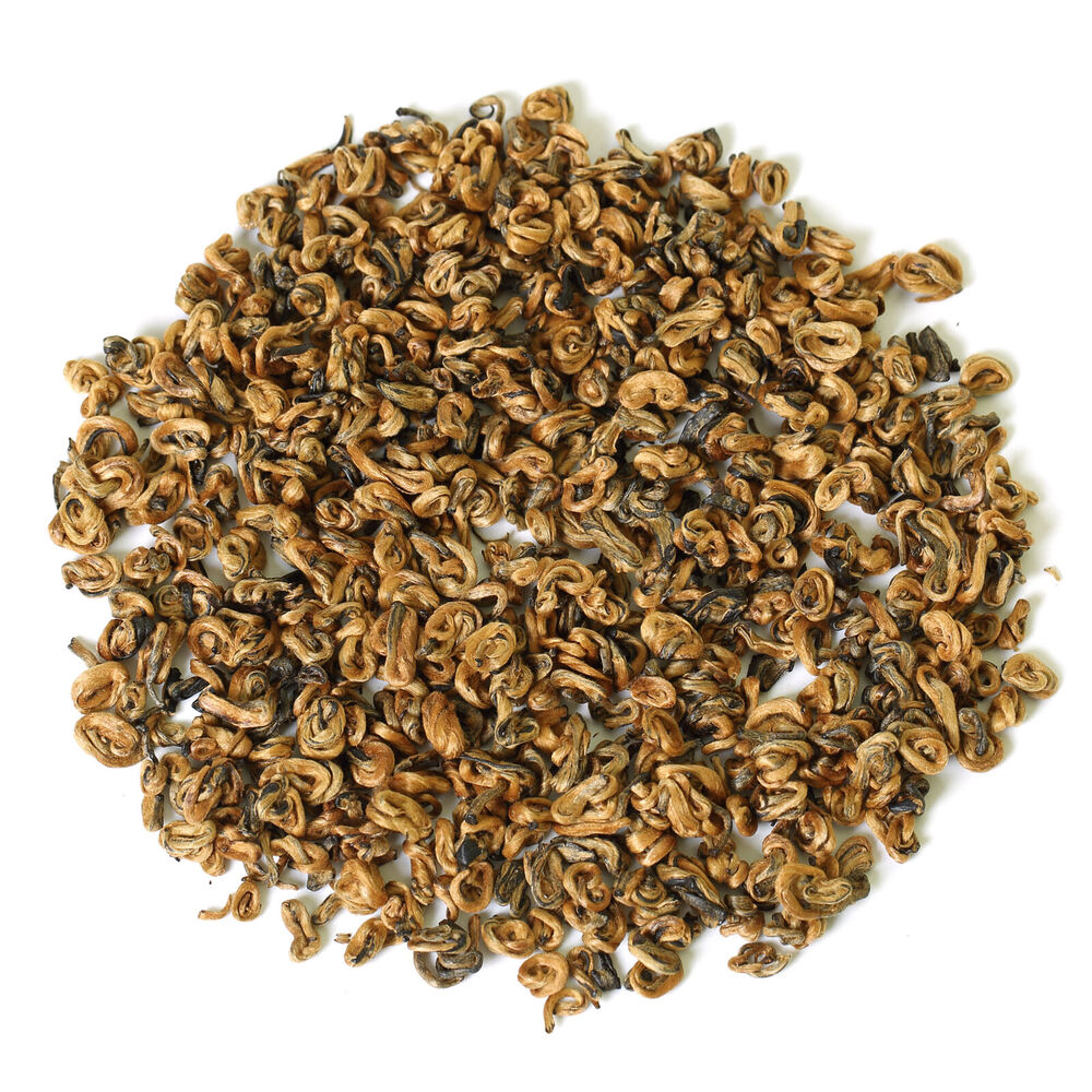 HELLOYOUNG100g/3.52oz Nonpareil Supreme Black Tea DianHong Snail Golden Bud Tea