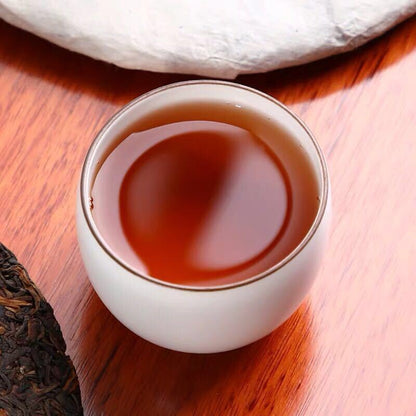 2018 Haiwan Ancient Tree Puer Tea Shu Black Pu Er Ripe Great Idea (Peng Tu) 400g