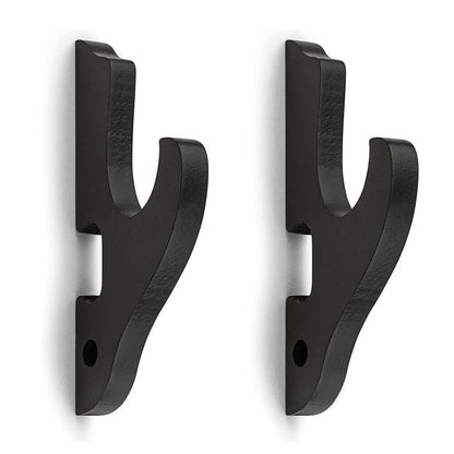 Sword Stand Holders 1 Pair Wooden Wall Mount Samurai Katana Tanto Hangers 15x7cm