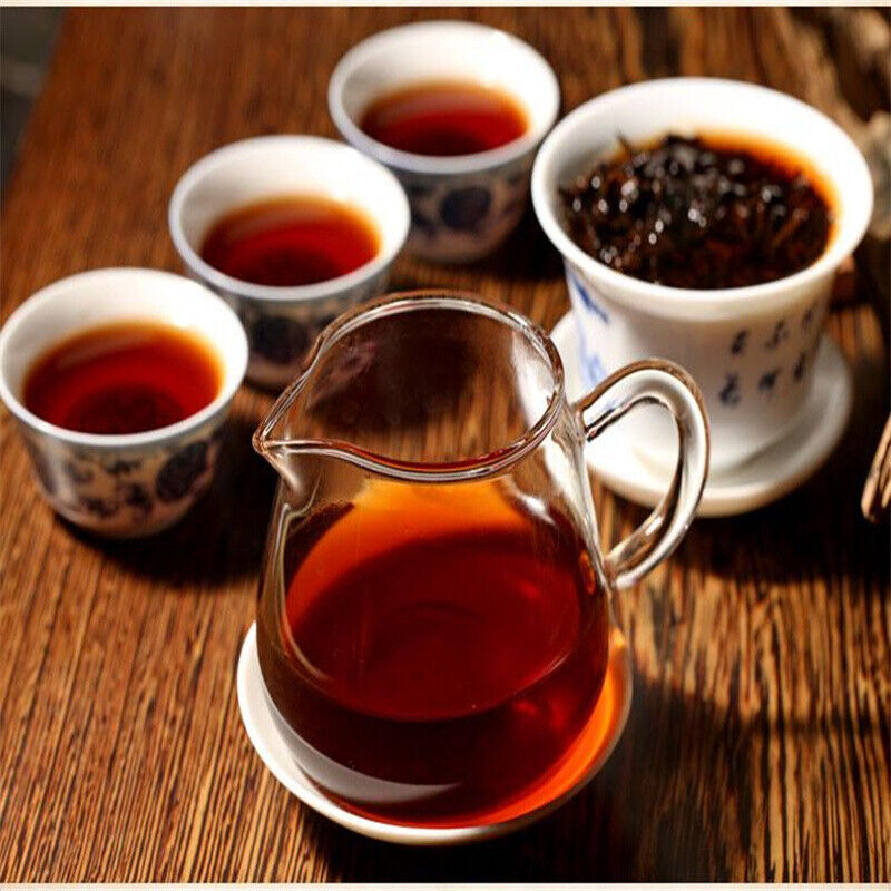 357g Top-Grade Chinese Dark Tea Yunnan Big Leaf Puerh Tea Cake Pu'er Ripe Tea