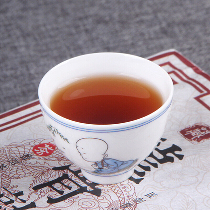 1000g Black Tea Puerh Tea Ripe Tea Brick Old Tea Stem Dragon Bone Ripe Tea