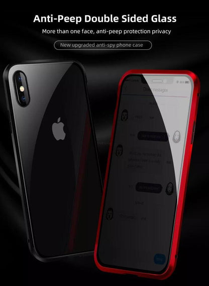 Funda Estuche de Privacidad Cover para iPhone XR XS 15 14 13 12 11 Pro MAX Plus