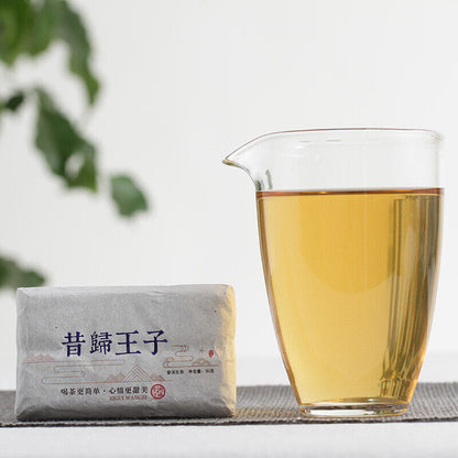 50g Yunnan Pu'er Tea Xigui Prince Large Old Tree Pu'er Raw Tea Brick Aged Pu'er