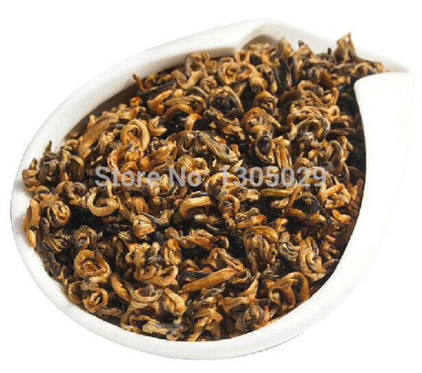 500g Yunnan Dian Hong Tea Red Whorl Tea, Yunnan Black Tea Loose TEA Warm Body