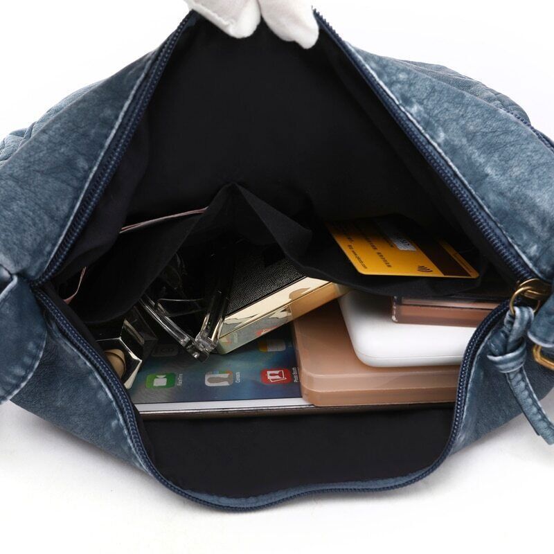 Women Bags Shoulder Bag Leather Handbags Shoulder Crossbody Pack Brown