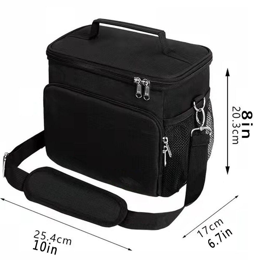 Portable Lunch Bag Thermal Insulated Food Container Cooler Bag for Men Women New