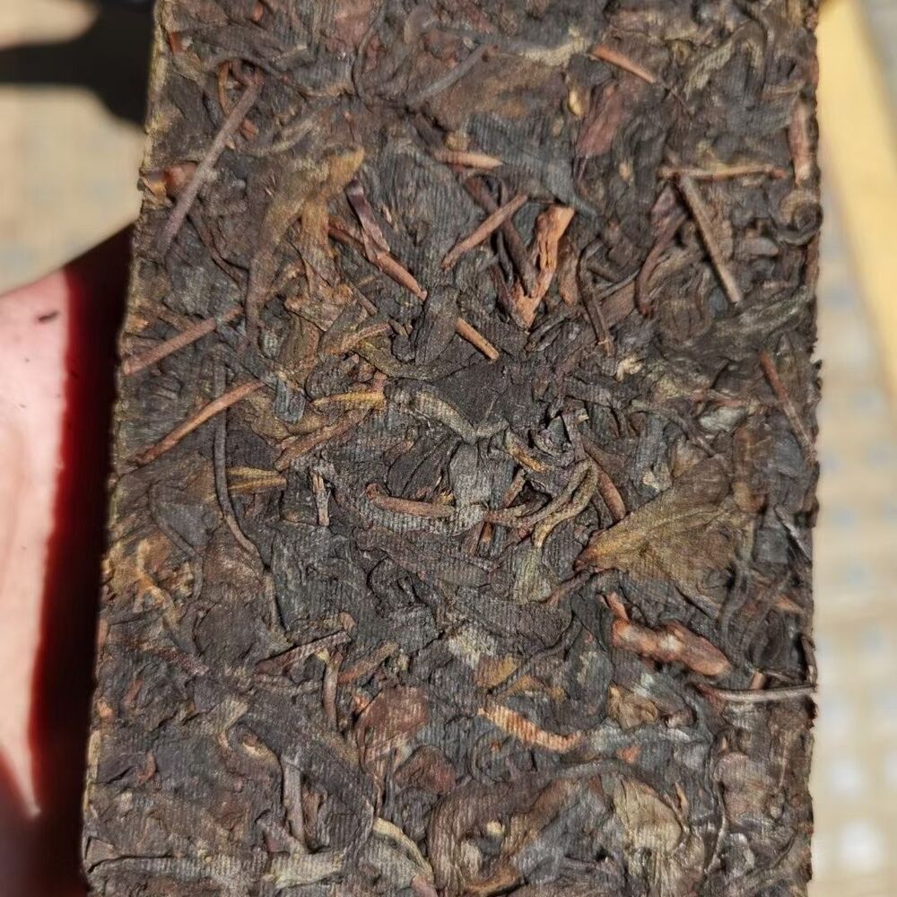 500g Yunnan Puerh Tea Brick 1986 Year Yiwu Old Tree Pu-erh Tea Chinese Pu'er Tea