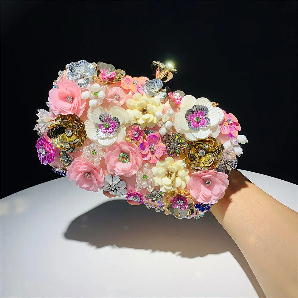 Handbags Women Flower Evening Bags Wedding Bridal Handbags Party Dinner Bag