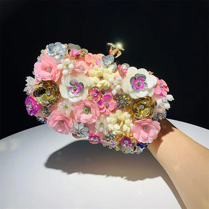 Handbags Women Flower Evening Bags Wedding Bridal Handbags Party Dinner Bag