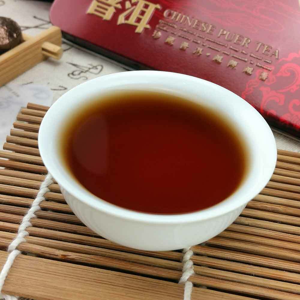 2021/2022 Glutinous Rice Ripe Mini Puer Puerh Tea Shu Puerh Tuocha Gift Pack 75g