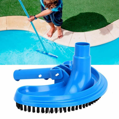 Curved Vacuum Head Swimming Pool Suction Brush Cleaner Half Moon Flexible Clean