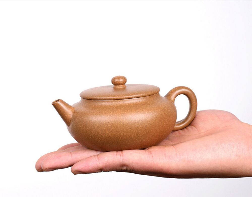 160cc chinese Yixing Handmade Zisha teapot Duan Clay ZhiLiu Gongfu Hu Tea Pot