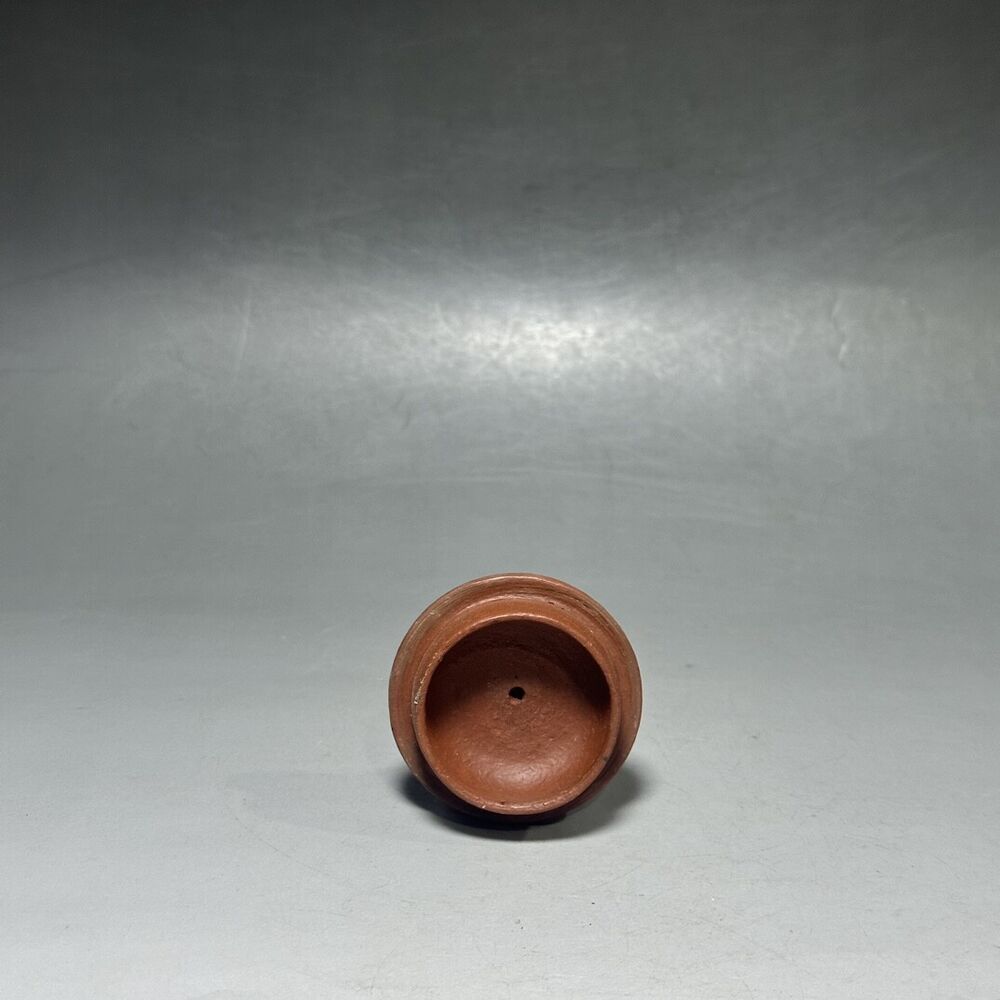 vintage chinese yixing purple clay teapot zisha ceremony carving Collectible art