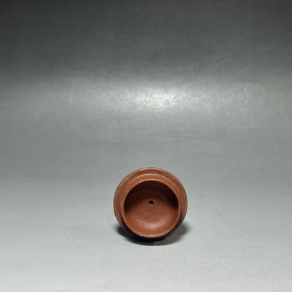 vintage chinese yixing purple clay teapot zisha ceremony carving Collectible art