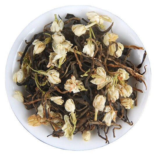 Jasmine Red Tea Fengqing Lian Black Tea Red Gold Bud Bulk 500g/1.1lb-