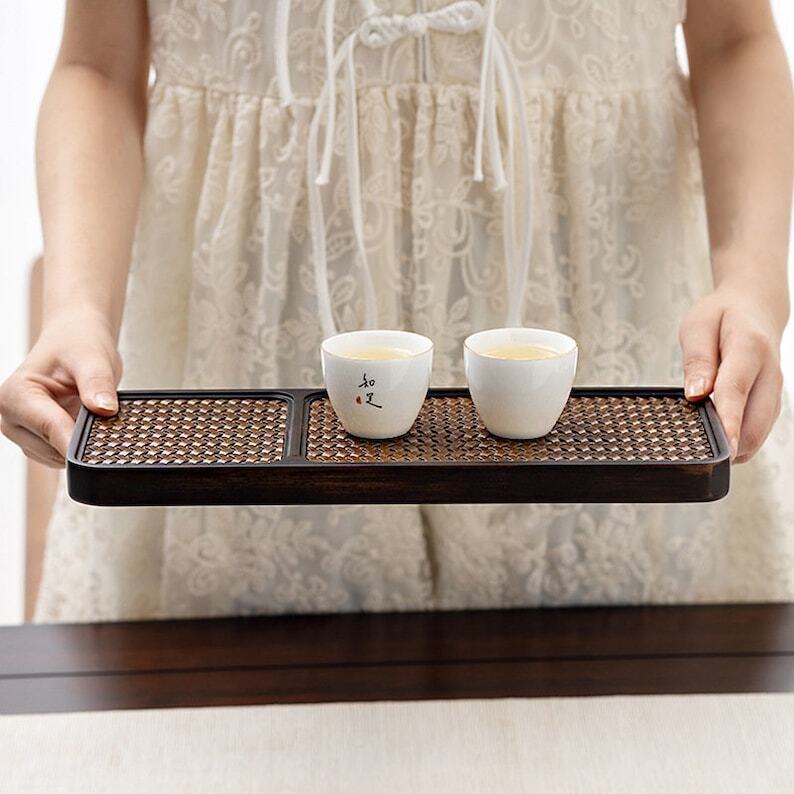 Chinese Bamboo Tea Tray|Serving Trays|Tea Accessories