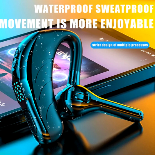Bluetooth 5.2 Headset Wireless Earbuds Earphones Stereo Headphones Ear Hook NEW