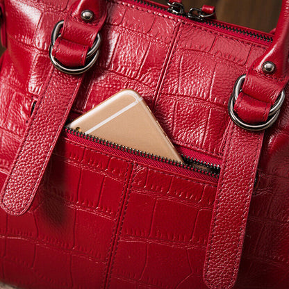 NEW Handbag Genuine Leather Hobo Satchels Tote Crossbody Shoulder Bag Purse