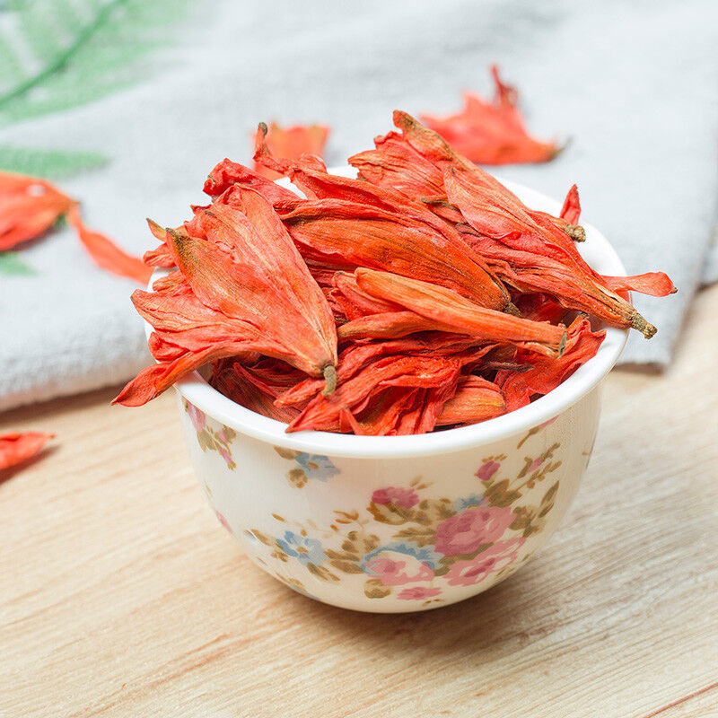 50~500g Chinese Tea Lily Dried Flower Tea Natural Flower Herbal Tea Help Sleep