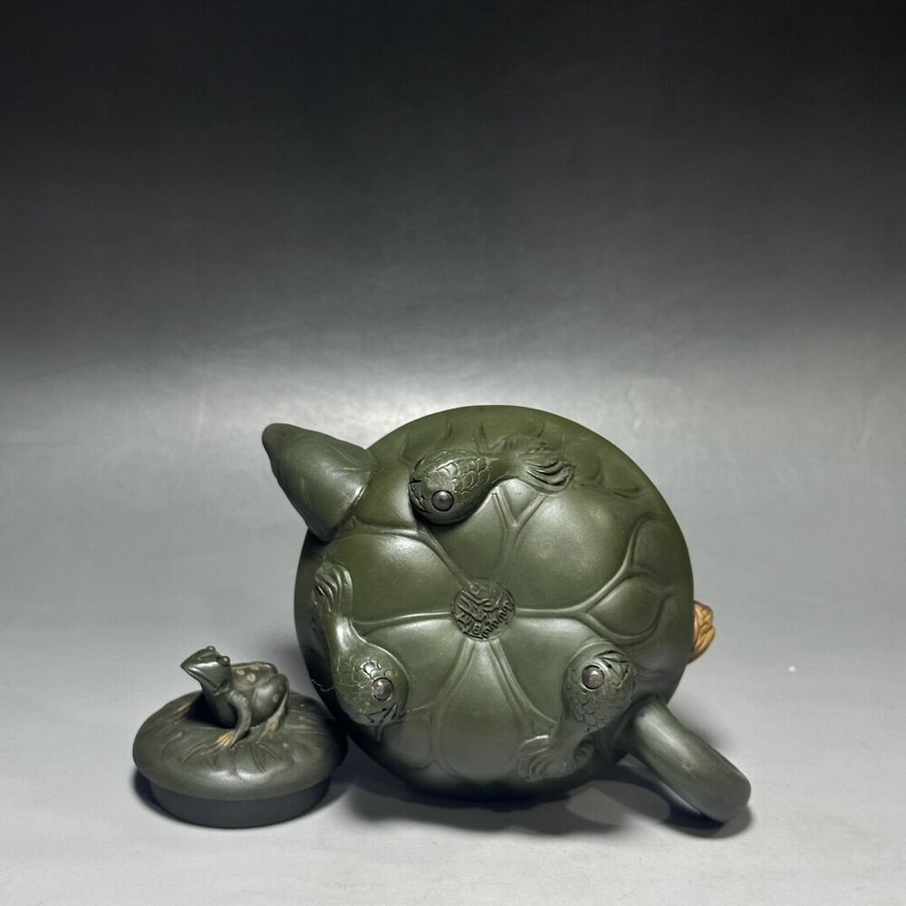 vintage chinese yixing purple clay teapot zisha ceremony teaware collection rare