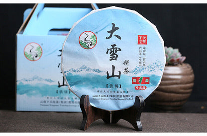 357g FT Collection Big Snowy Mountains Tie Bing Xiaguan Pu-erh Tea Raw Puer
