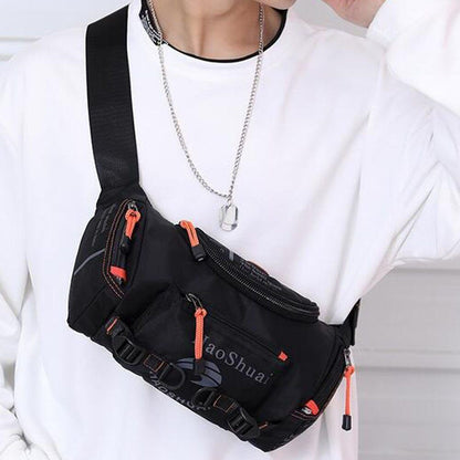 Oxford Men's Belt Pack Shoulder Bag Travel Bum Sling Chest Waist Bags