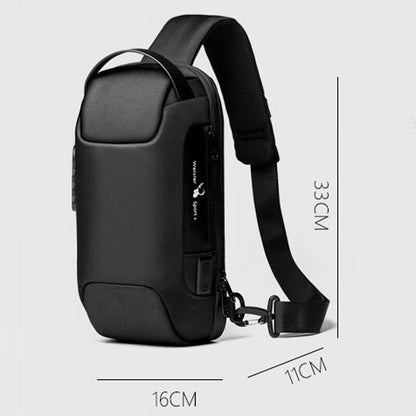 Sling Backpack Oxford cloth Waterproof&Anti-theft Crossbody Bag Outdoor SportBag