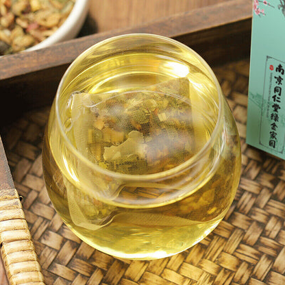 同仁堂玫瑰冬瓜荷叶茶解腻花草茶袋泡养生茶150g TongRenTang Rose Winter Melon Lotus Leaf Tea