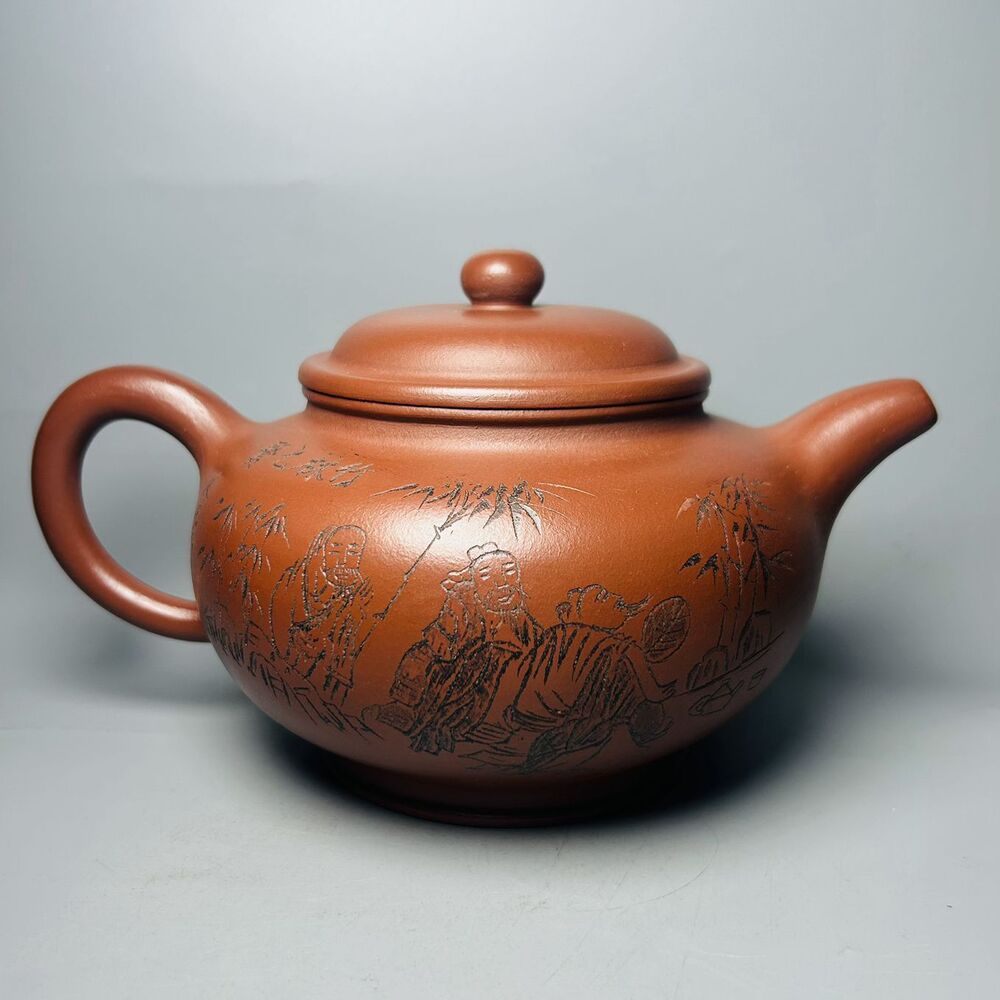 Vintage Chinese Yixing Purple Clay Teapot Zisha Ceremony Teaware Collection Rare