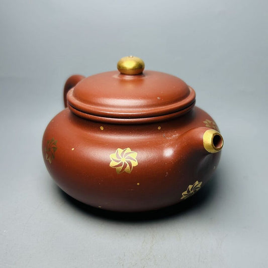 Vintage Chinese Yixing Purple Clay Teapot Zisha Ceremony Fashion Gift Teaware