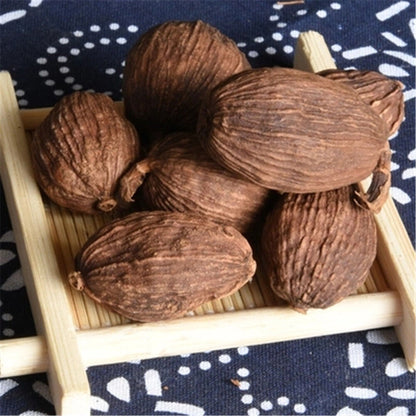 250g Natural Dried Amomum Costatum Black Cardamom Tsaoko Sha Ren Chinese Herb 草果