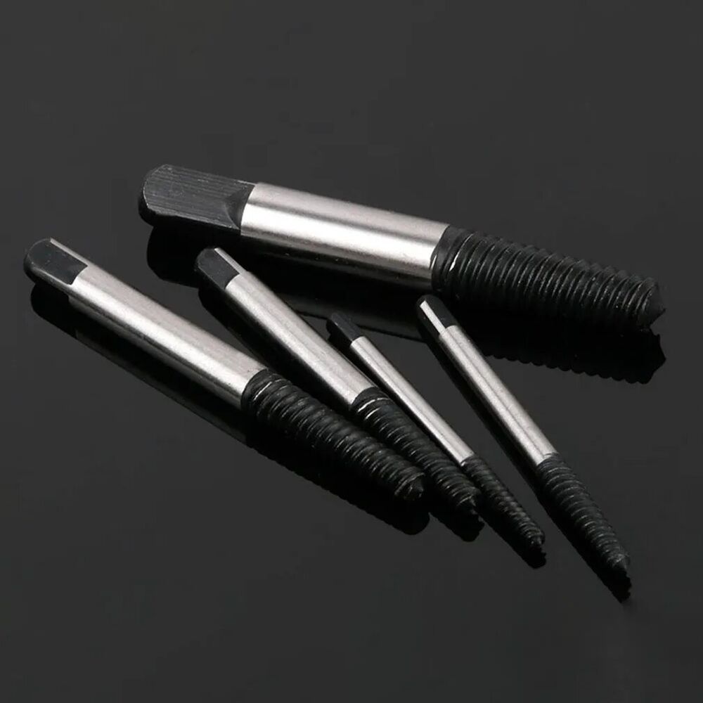New Damaged Broken Screw Remover Extractor Drill Bits Damaged Bolts Remover Tool