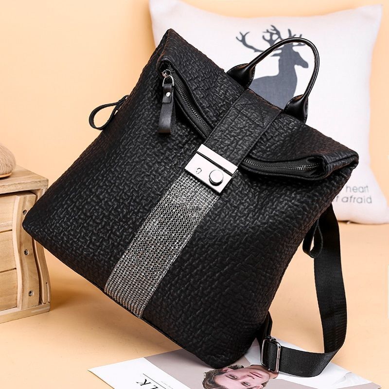 Fashion Waterproof Nylon Backpack Shoulder School Bag Rucksack Travel 28*14*30CM