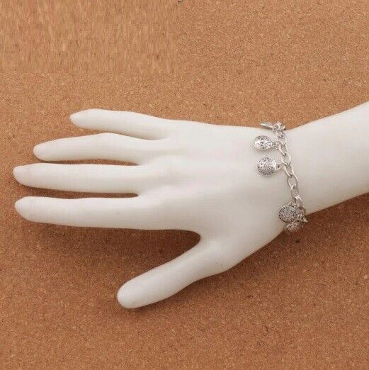 Women Bracelets Stainless Steel Chains Tibetan Silver St Benedict Fashion Charms