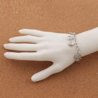 Women Bracelets Stainless Steel Chains Tibetan Silver St Benedict Fashion Charms