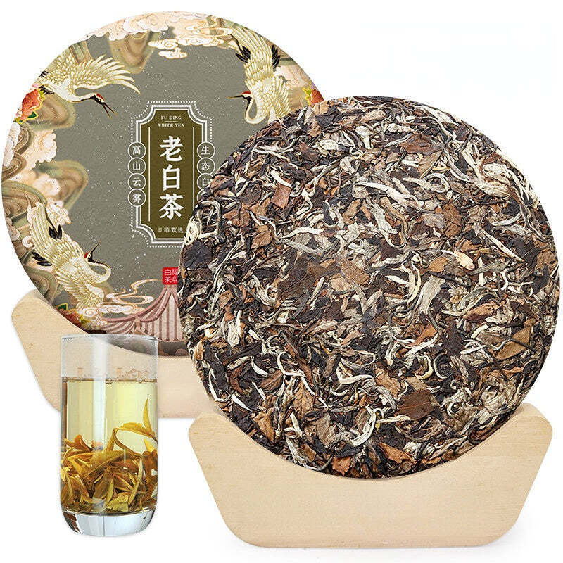 300g Authentic Fuding White Tea Date and White Peony Fragrance White Tea Cake