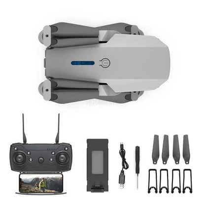 2023 New RC Drone With 4K HD Dual Camera WiFi FPV Foldable Quadcopter +4 Battery