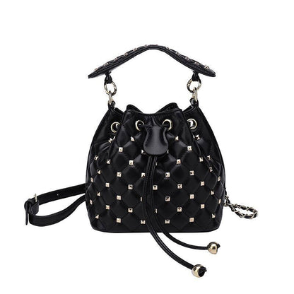 Woman Bucket Bag Faux Fur Shoulder Crossbody Bags Ladies Totes Bag