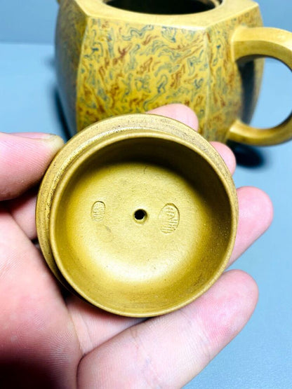 Chinese Yixing Purple Clay Teapot Zisha Handmade Ceramic Exquisite Tea Set Rare