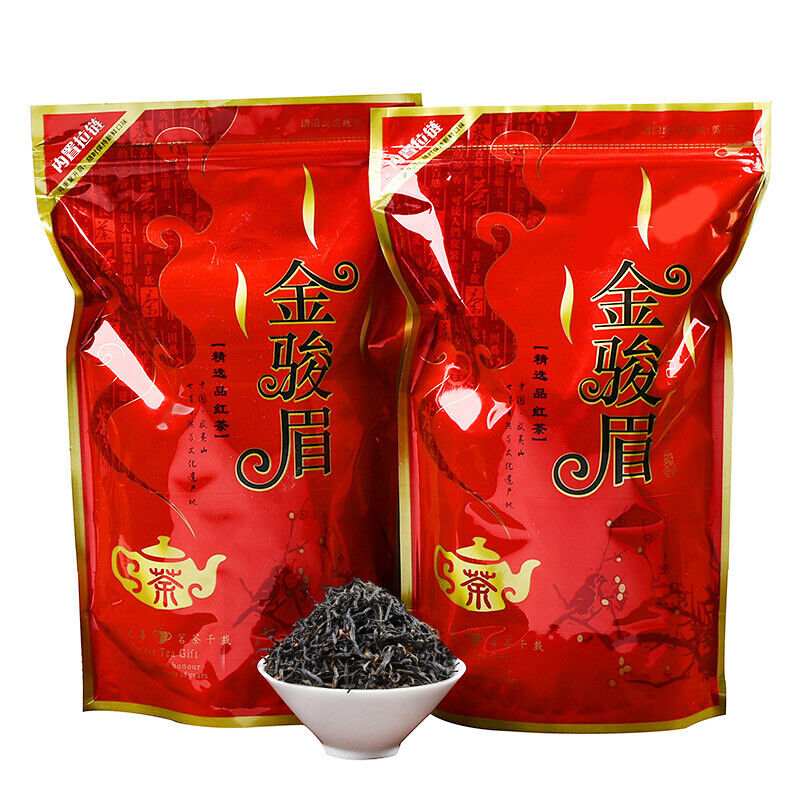 250g Jin Jun Mei Golden Eyebrow Junmee Chinese Black Tea Organic Wuyi Black Tea