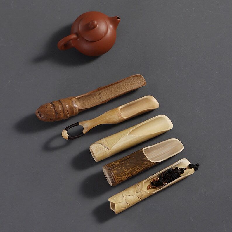 Natural Bamboo Tea Spoon/Tea Ceremony Accessories/Kung Fu Tea Tools