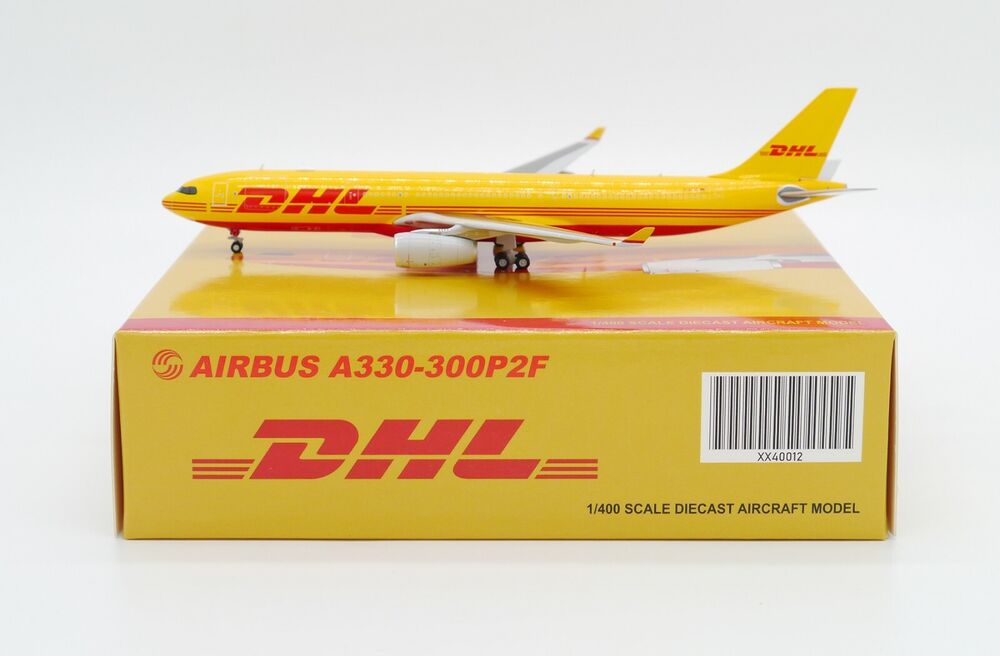 DHL A330-300P2F Reg: D-ACVG JC Wings Scale 1:400 Diecast model XX40012
