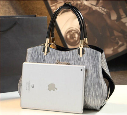 Pillow Shoulder Bag Patent Leather Handbags Messenger Clutch 33*13*22/29*12*20CM