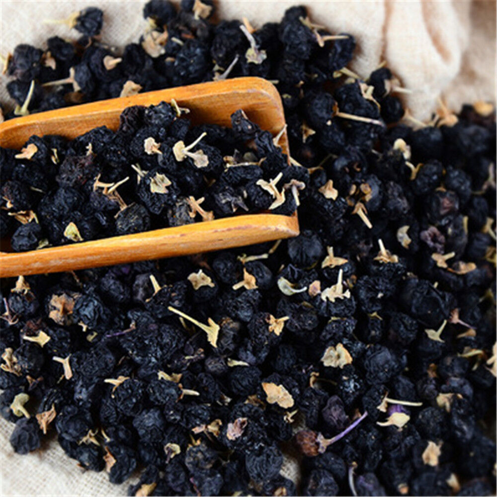 Chinese Black Goji Berries Lycium Wolfberry Kidney Sex Wild Organic