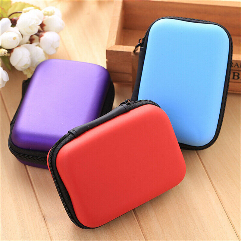 Fashion Headset Protect Carry Hard Case Bag Storage Box Headphone Earphone H S!