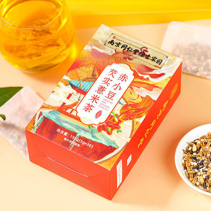 同仁堂赤小豆芡实薏米茶养生茶150g TongRenTang Chixiaodou Gorgon Pearl Barley Tea Health tea