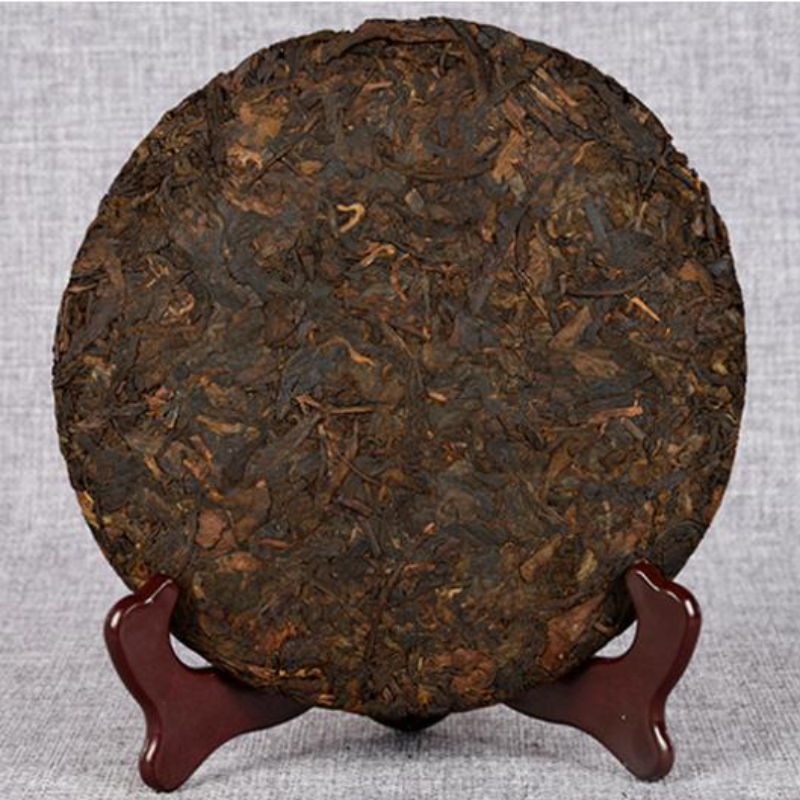 357g Yunnan Puerh Ripe Tea Cake Bulang Arbor Pu-erh Cooked Tea Pu'er Black Tea