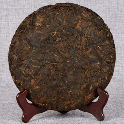 357g Yunnan Puerh Ripe Tea Cake Bulang Arbor Pu-erh Cooked Tea Pu'er Black Tea