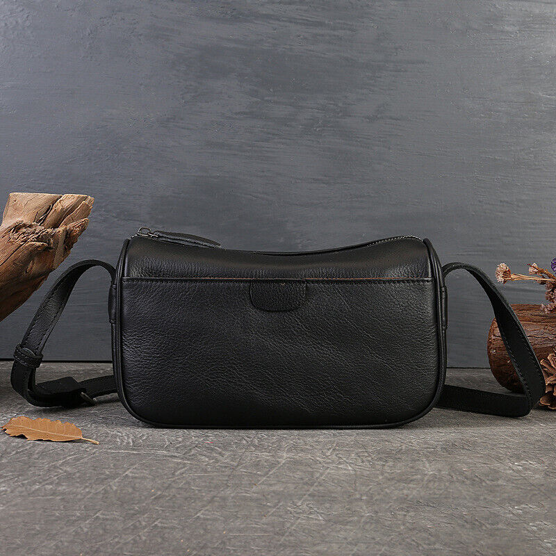 Top Cow Leather Women's Shoulder Bags, Retro Soft Leather Sling Crossbody Bags